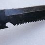 Vintage 1980s Survival Knife with compass and a storage compartment in the knife handle Image 6