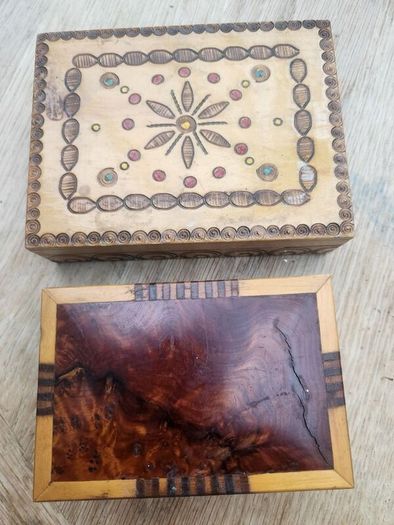 jewelry boxes x 2