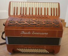 Paolo Soprani Wood Folk IV Piano Accordion