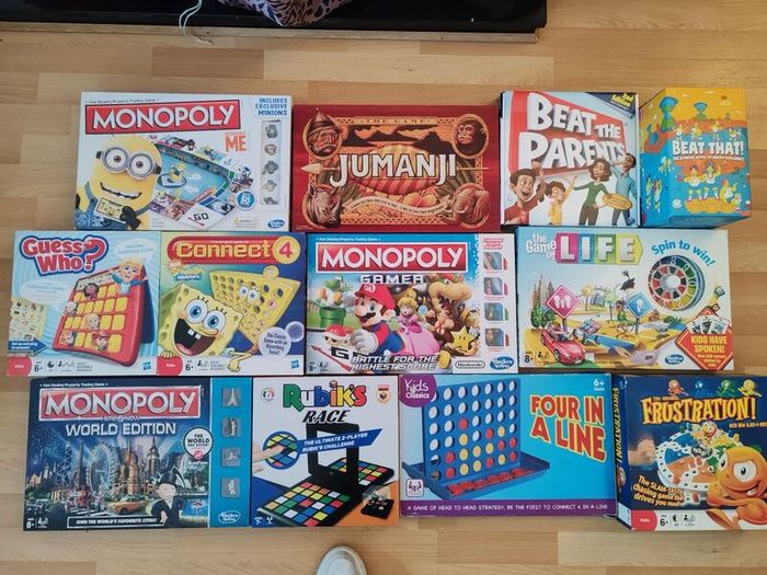 Selection of board games