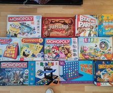 Selection of board games
