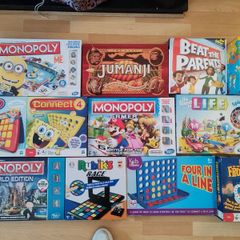 Selection of board games