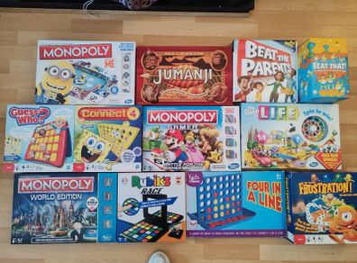 Selection of board games