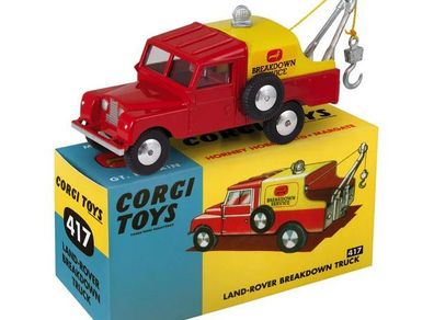 Corgi Toys 417 - Land-Rover Breakdown Truck Re-Issue