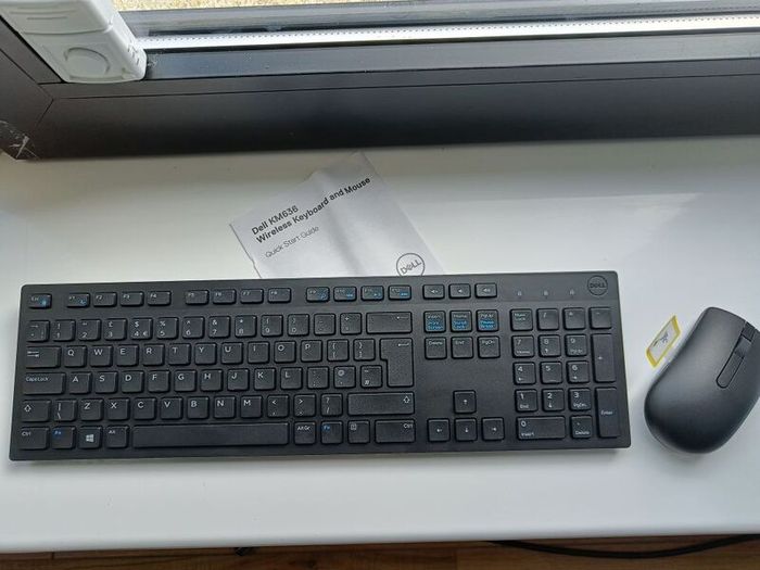 Dell KM636 Wireless Mouse & Keyboard Combo BLACK