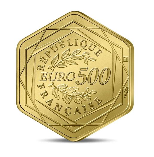 France 500 Euro Gold (.9999) Brilliant Uncirculated Coin 2026 - Occitanie - Collection of regions