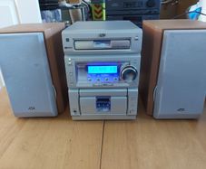 JVC Micro Component System, Model No. CA-UXP55, and 2 JVC Speakers, SP-UXP55, Radio, Tape and CD, in excellent cosmetic condition