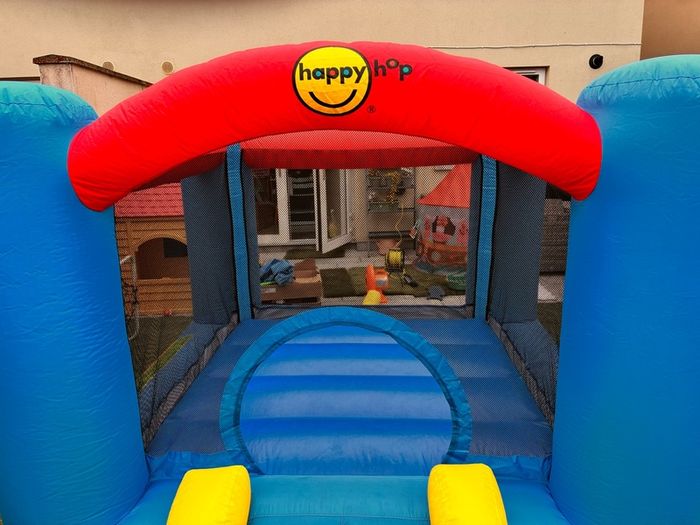 Bouncy castle with slide