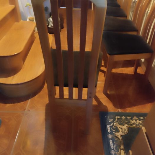 set of Danish dining chairs