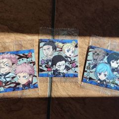 Jujutsu Kaisen anime stickers manga bandai Kasumi Miwa Mechamaru Yuji Itadori Sukuna