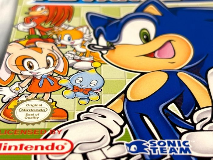 Sonic Advance 2 for Game Boy Advance Boxed & Minty