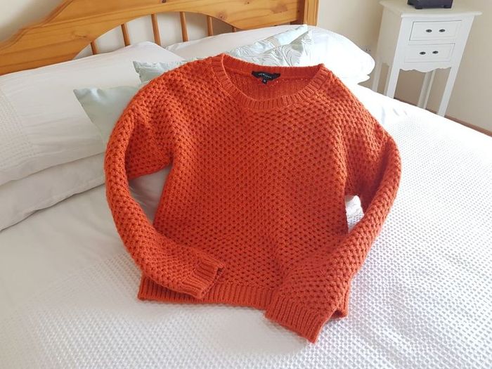 New look Orange Jumper - Size 12