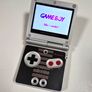Gameboy Advance SP with IPS screen mod & EZFlash IV Image 2