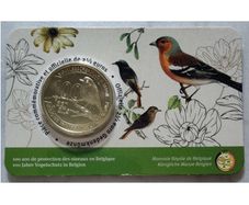 Belgium 2.5 Euro Brilliant Uncirculated Coin 2022 - 100 years of Bird Protection in Belgium - Belgian Coin-card Catalogue