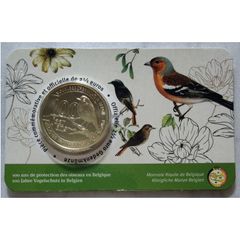 Belgium 2.5 Euro Brilliant Uncirculated Coin 2022 - 100 years of Bird Protection in Belgium - Belgian Coin-card Catalogue