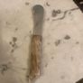 Vintage 70's Wooden Handled Butter Knife. Image 2