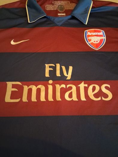 Arsenal Jersey. Official Nike Arsenal Mens Third Jersey Season 2007/2008. Original From The Time. Not A Modern Remake.