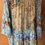 Silk Blend Ruffled/Layered Paisley Dress Size UK10 Image 2