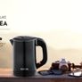 Borosil Cool Touch Stainless Steel Kettle - 600ml, Black Image 4
