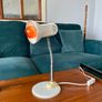 Vintage MG Mid Century Modern Metal Desk Lamp Image 2
