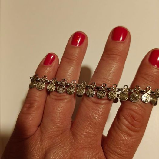 silver bracelet