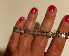 silver bracelet