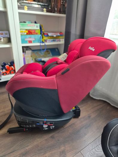 Joie Spin 360 Rotating Car Seat (Birth - 18kg) - Merlot/Red - ISOFIX