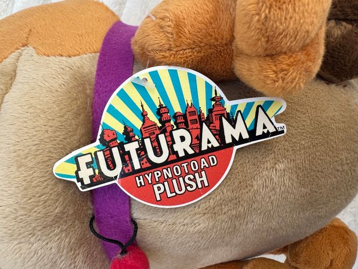 Toynami Futurama Hypnotoad approx. 10" Plush new Please see photos