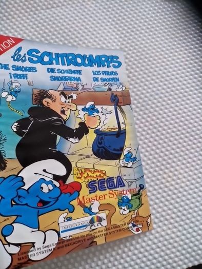 Les Schtroumpfs The Surfs Master System  Arcade Retro Games Original