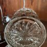 Vintage Heavy Cut Glass Ice Bucket / Biscuit Barrel Image 7