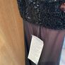 Tags on silk chiffon black dress uk14 formal dress Image 4
