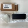 6 Matt Black Edge Pull Solid Brass Draw Handles Image 6