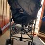 Babystart Pushchair Stroller Black and White Stripe Image 6