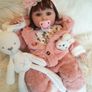 Reborns By Laura.  Huge 24inch, 6lb Reborn Doll.  Jointed Body, Free Moving Limbs.  Welcome To View Image 9