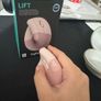 Logitech Lift Ergonomic Mouse pink Image 4