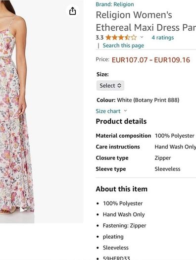 Religion London Maxi Dress.