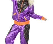 Costume 80s Retro Shell Suit