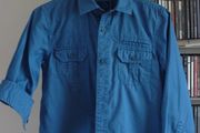 Boys Teal bleu long sleeve shirt Blue Zoo 8 - 9 years