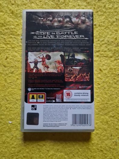 300 March to Glory  PlayStation Psp games Original