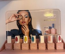 Neon nail gel polish set
