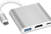 USB C HUB 3in1 Type C 3.0 to HDMI-compatible Docking Station PD Fast Charge 4K HDMI Adapter Splitter For MacBook Phone Computer