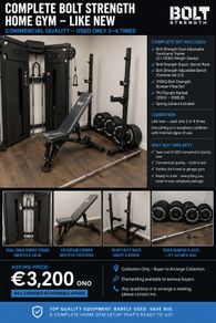 Complete home gym