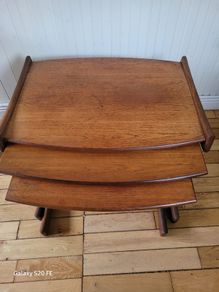 G Plan nest of tables,large size. Tables are in good  usable condition .