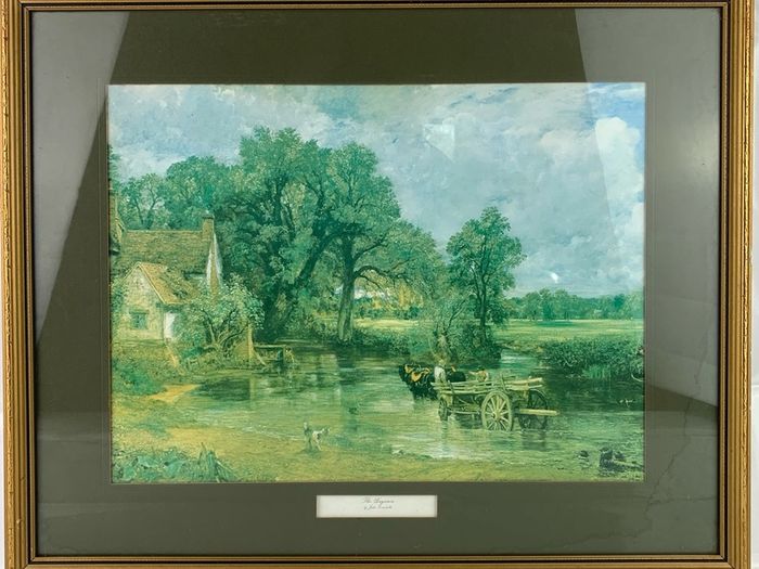 The Haywain by John Constable print