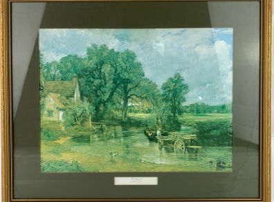 The Haywain by John Constable print