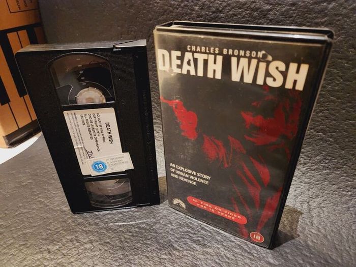 Death Wish Vhs Pal Rare