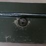 Vintage Small Tin Cash Box , English with a key Image 6