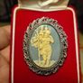 Unique Item: Vintage St Christopher Cameo Brooch Image 4