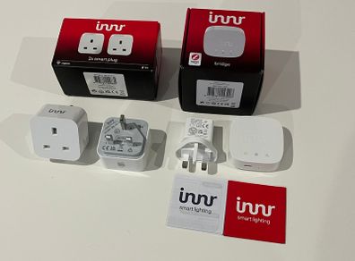 Innr Smart Home Bundle - Hub + 2 Smart Plugs - Like New in Box