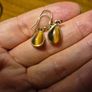 Vintage Earrings M&S Brand Gold Plated Image 5